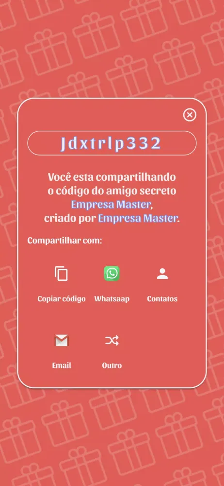 Amigo Secreto スクリーンショット