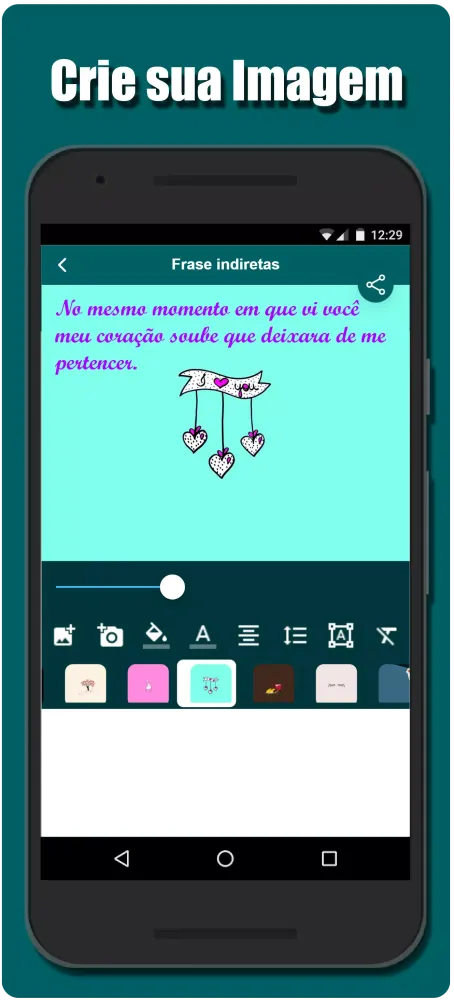 Frases de Indiretas スクリーンショット