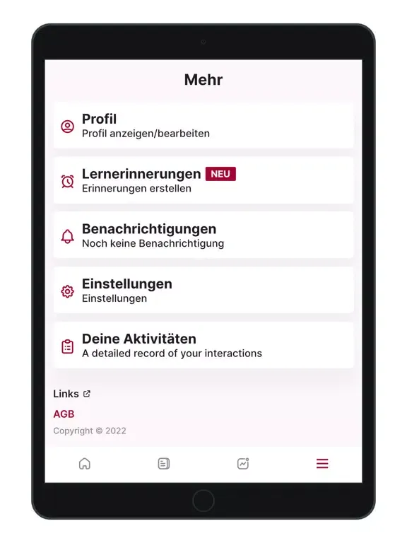 FRAU MAIER iPad  Screenshots