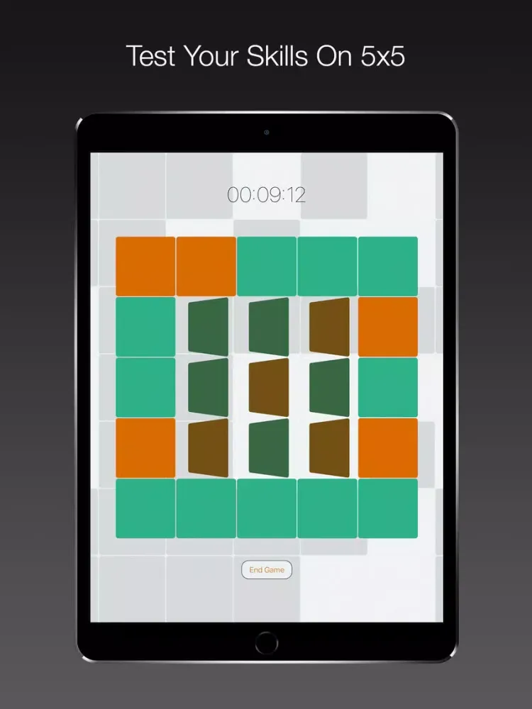 Capturas de tela do FlipTile - Tile Flip Puzzle iPad 