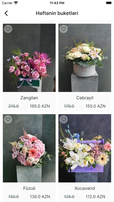 Zrzuty ekranu Lilac.az