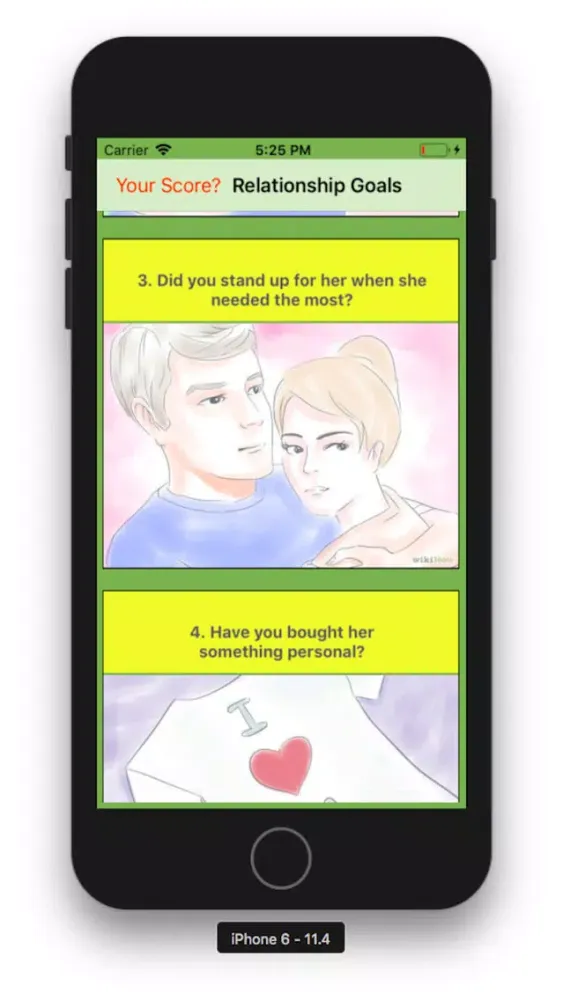 Скриншоты Relationship Goals - Love Test