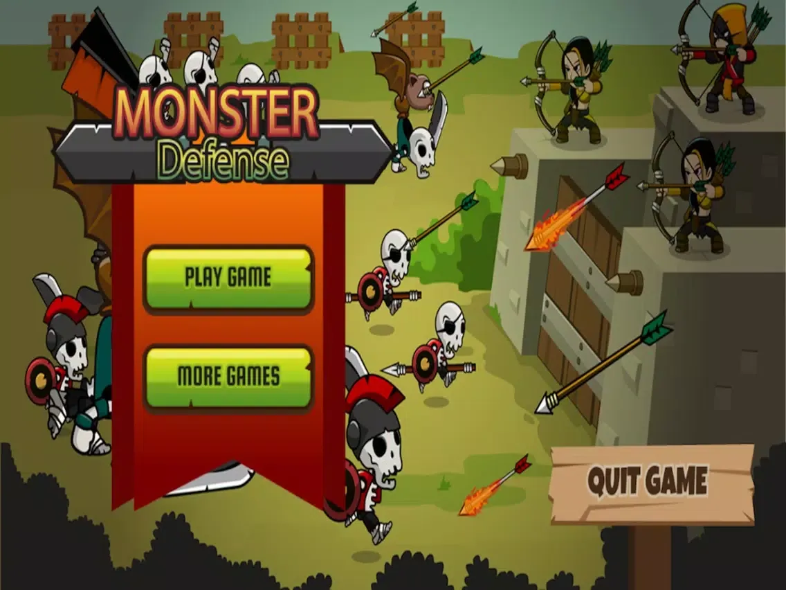 Capturas de tela do Monsters Defense iPad 