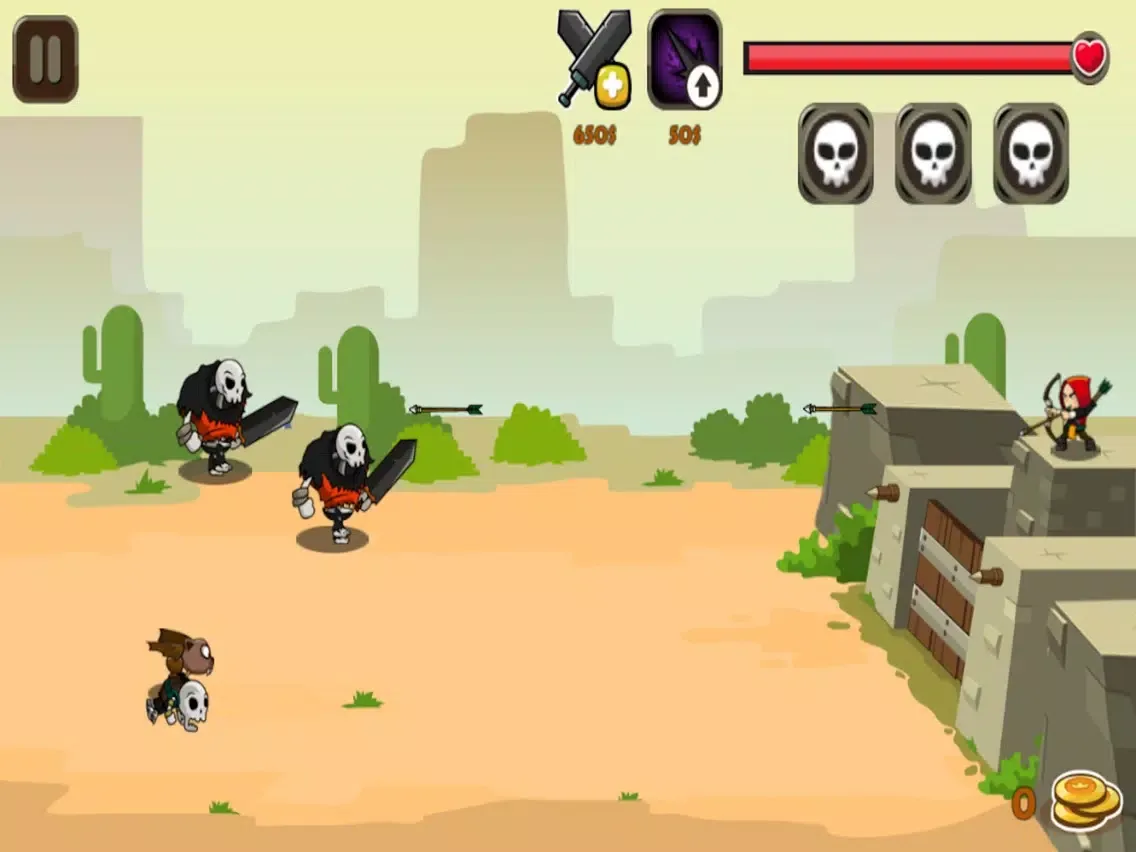 Capturas de tela do Monsters Defense iPad 