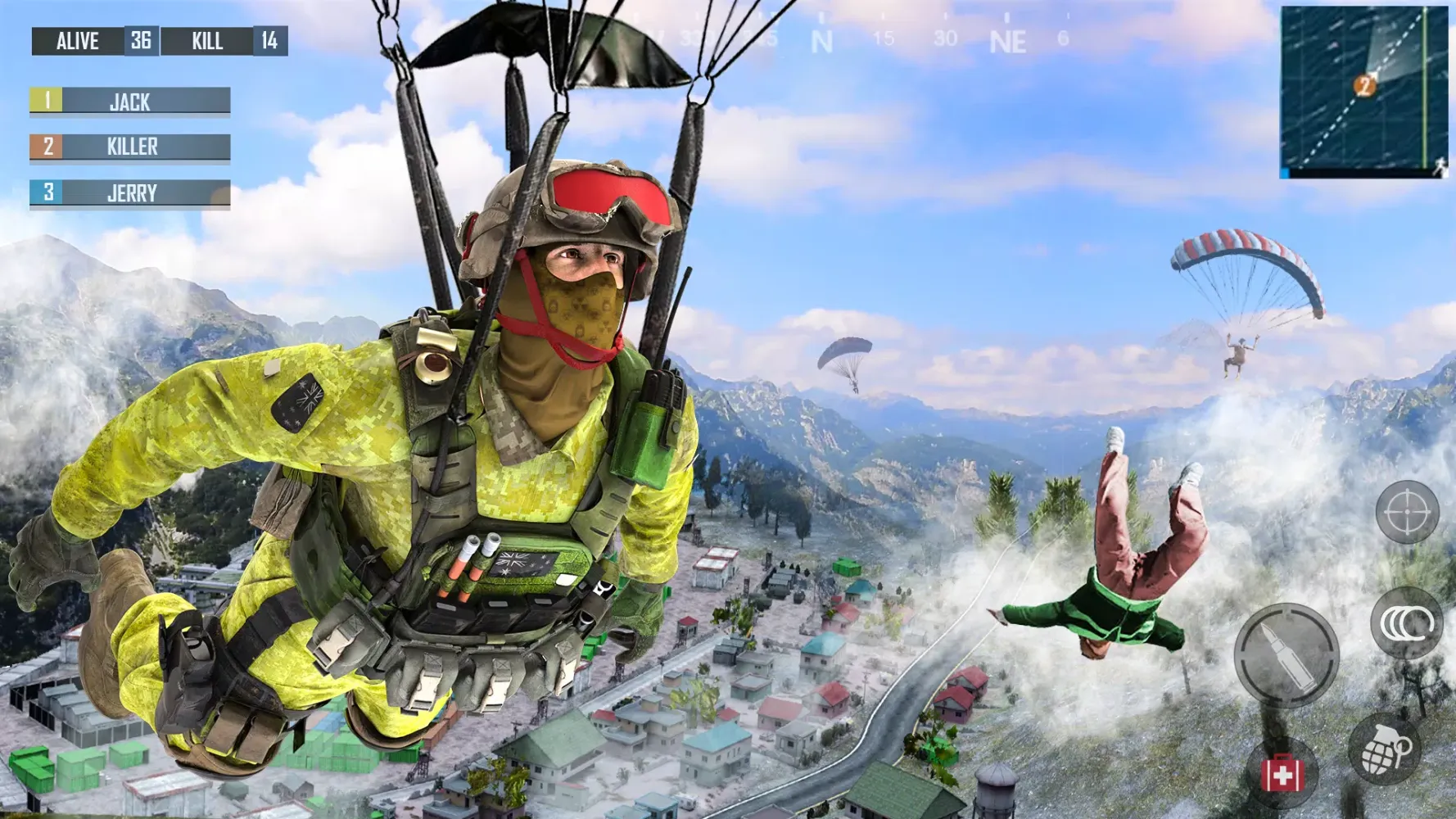 Fps Commando Offline Game Fire Screenshots