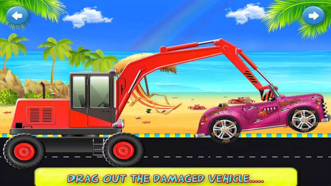 Captures d'écran de Car Wash Salon & Designing Workshop - top free cars washing cleaning & repair garage games for kids