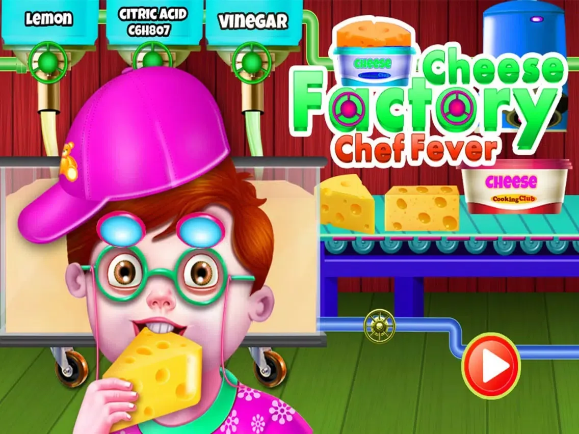 Cheese Factory Chef Fever iPad  سکرین شاٹس