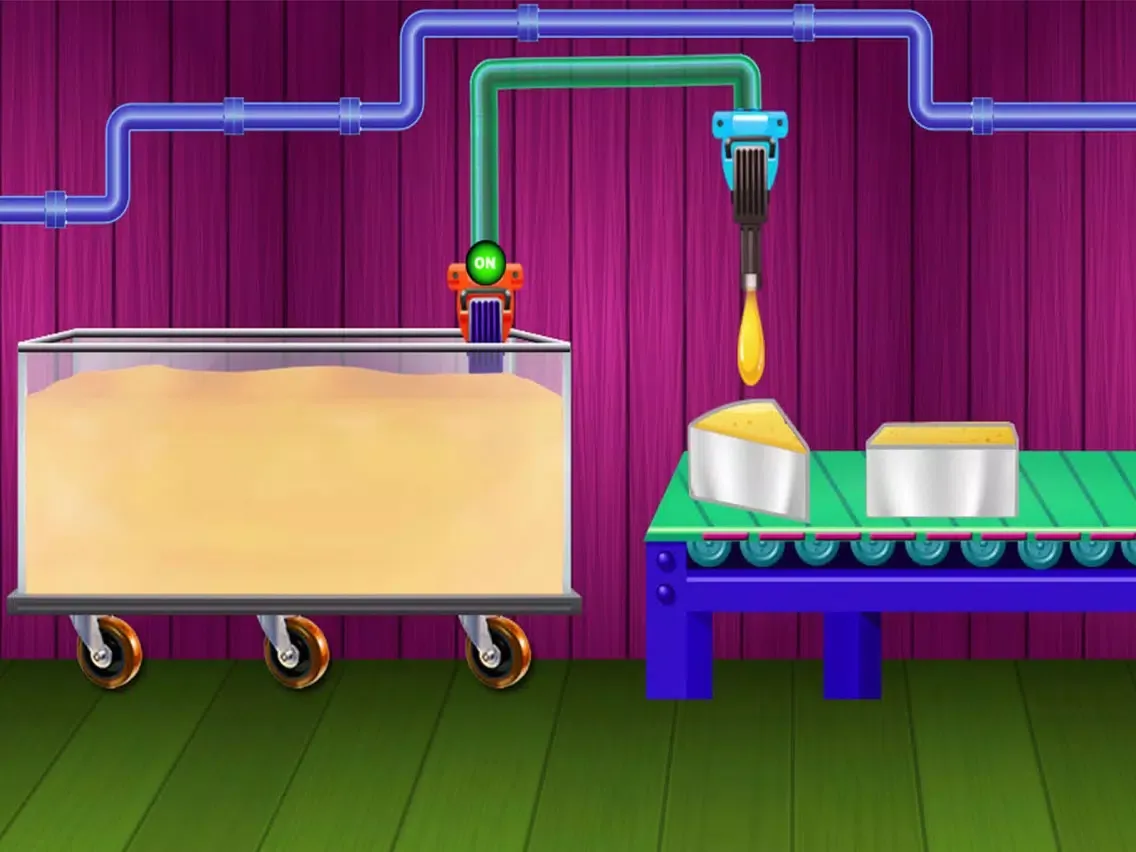 Cheese Factory Chef Fever iPad  سکرین شاٹس