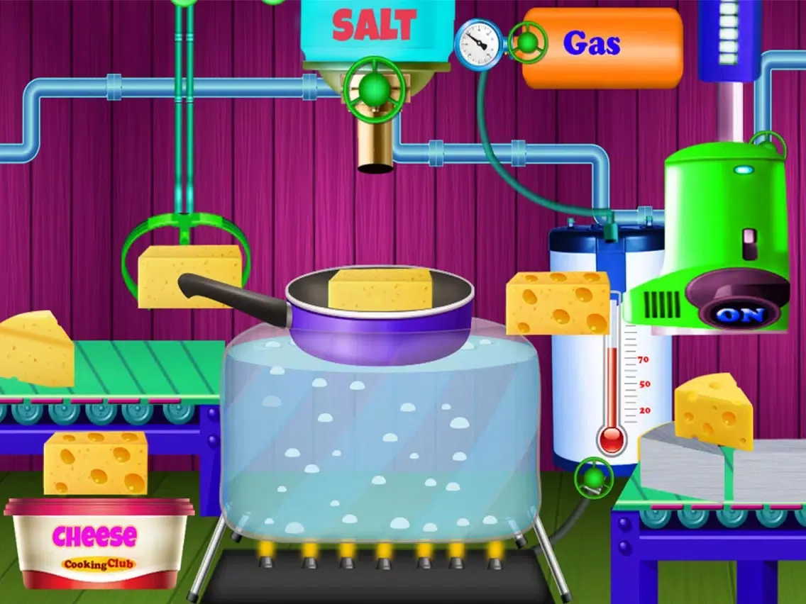 Cheese Factory Chef Fever iPad  سکرین شاٹس