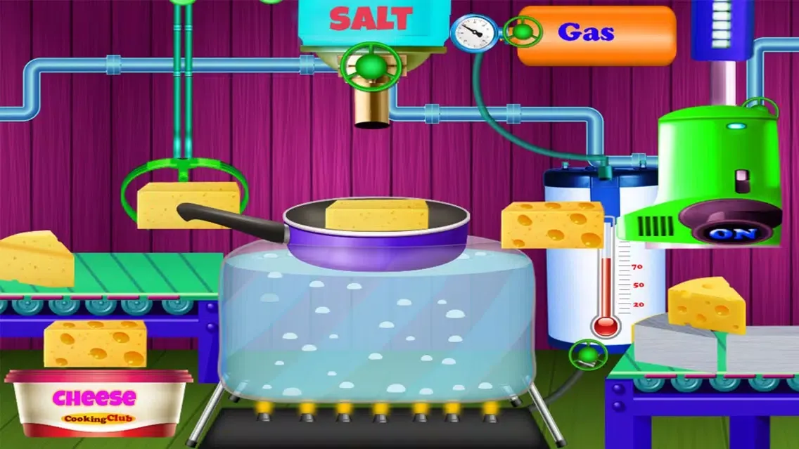 Cheese Factory Chef Fever سکرین شاٹس