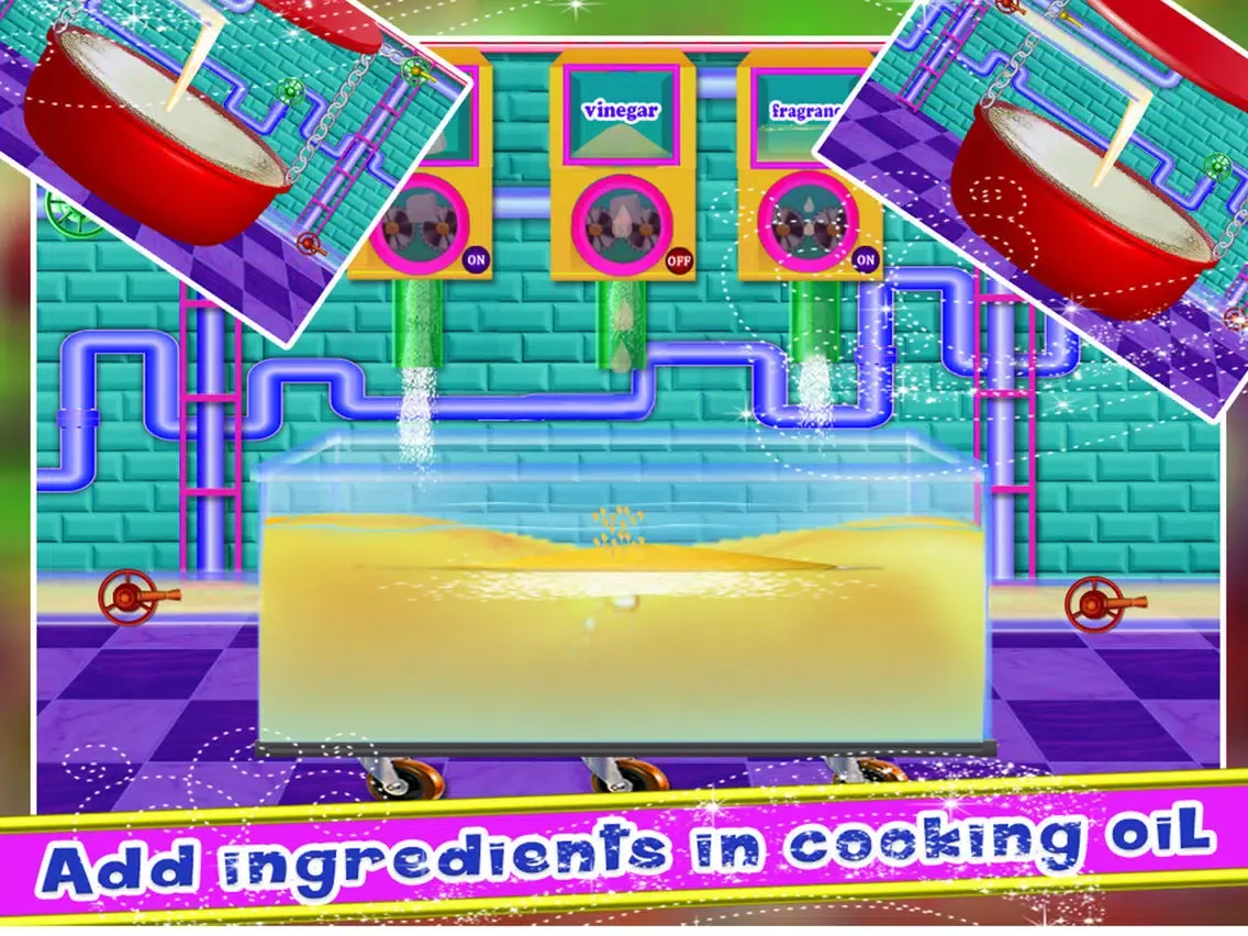 Ảnh chụp màn hình của Cooking Oil Factory Chef Mania iPad 