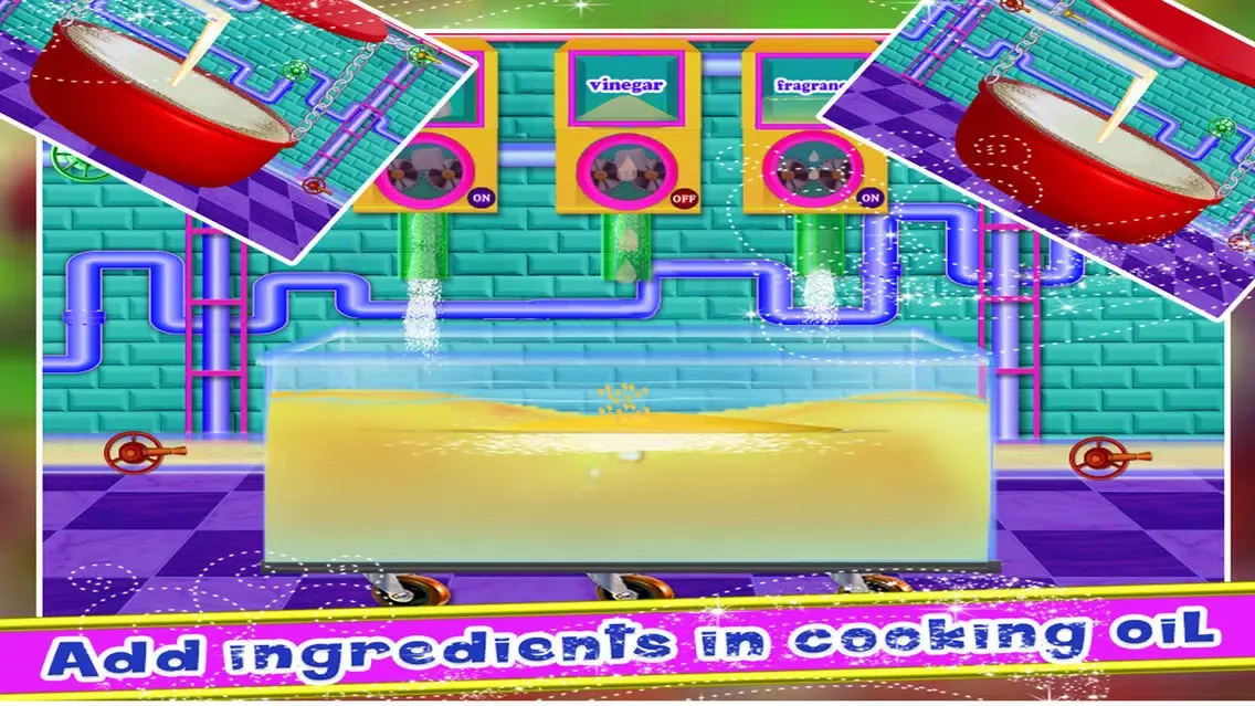 Ảnh chụp màn hình của Cooking Oil Factory Chef Mania