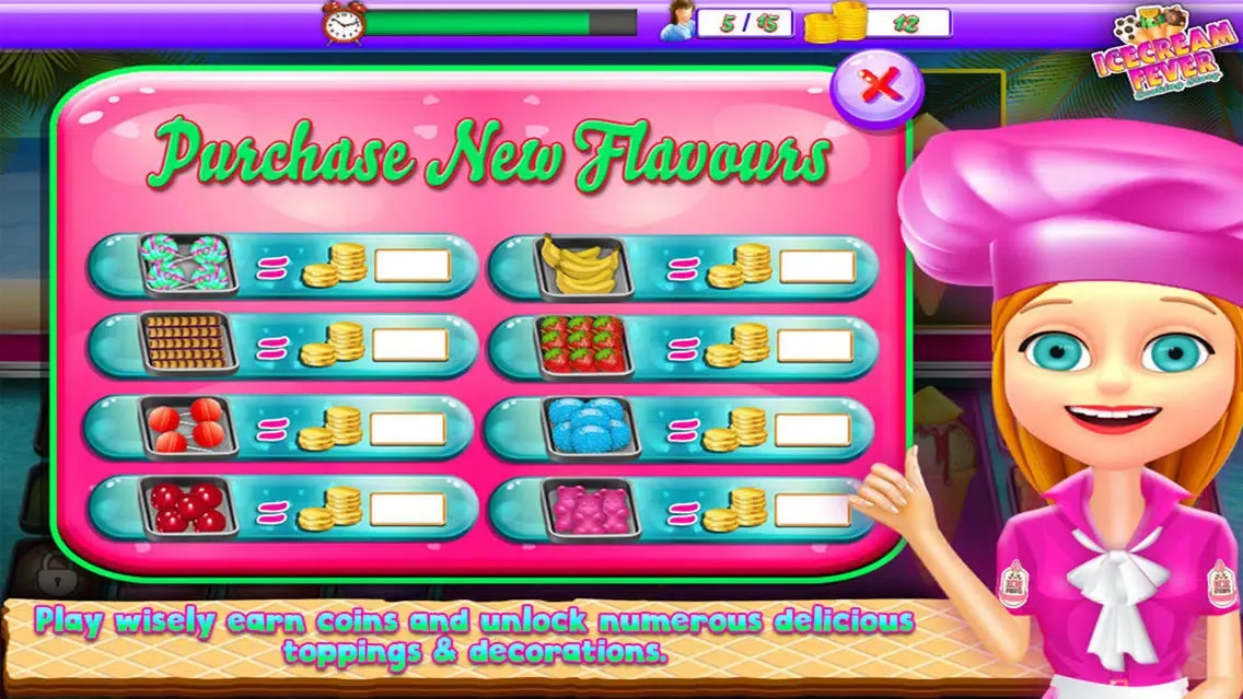 صور Ice Cream Fever Cooking Girls Game