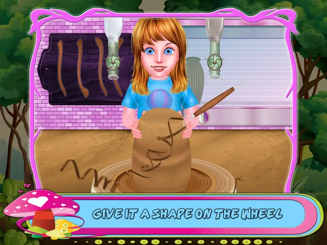 Tangkapan skrin Create Pottery Factory Game iPad 