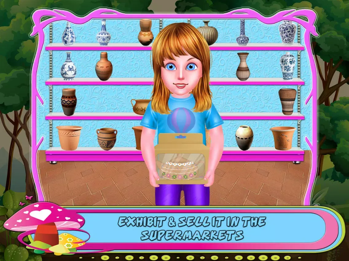Tangkapan skrin Create Pottery Factory Game iPad 