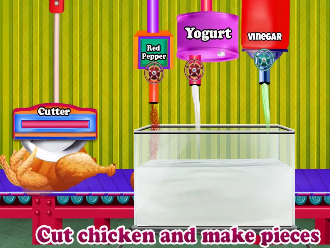 Crispy Fried Chicken Maker and Delivery iPad  Screenshots