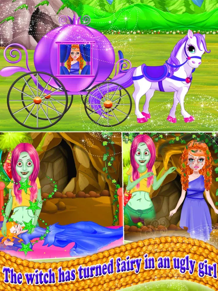 Fairy Princess Braided Hairstyles iPad  스크린샷