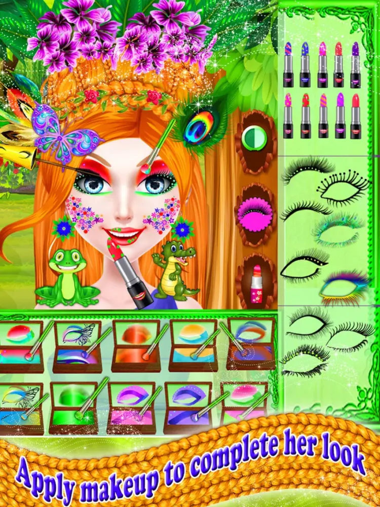 Fairy Princess Braided Hairstyles iPad  스크린샷