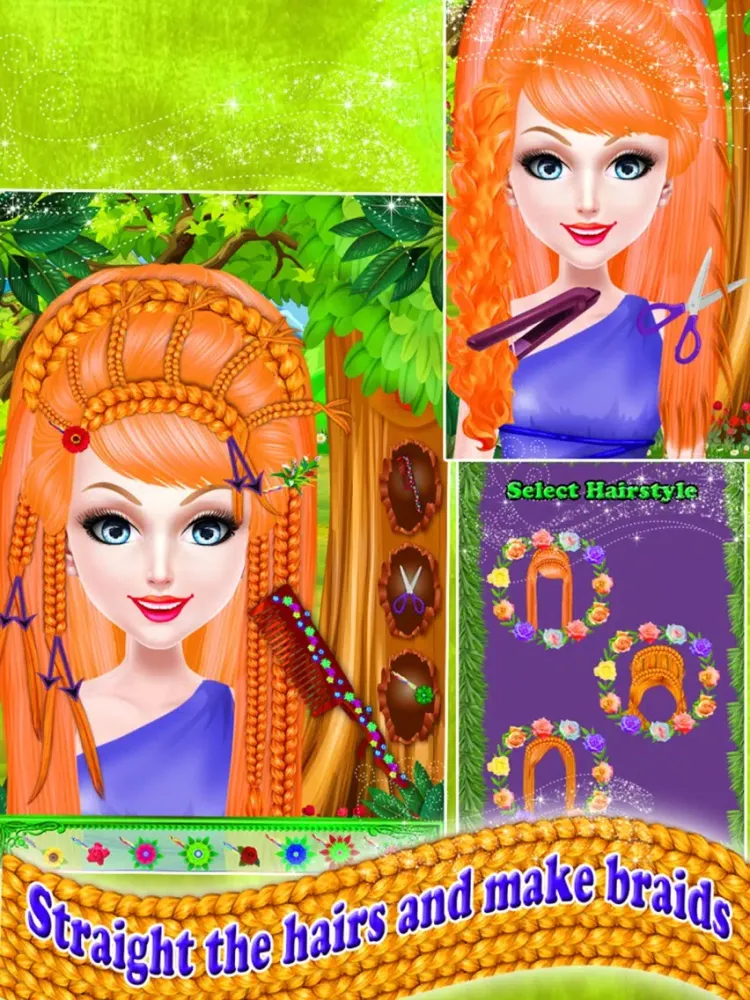 Fairy Tale Princess Peacock iPad  Screenshots