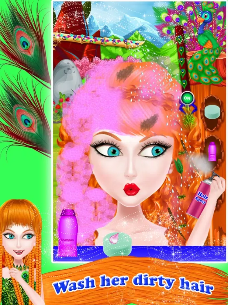 Fairy Tale Princess Peacock iPad  Screenshots
