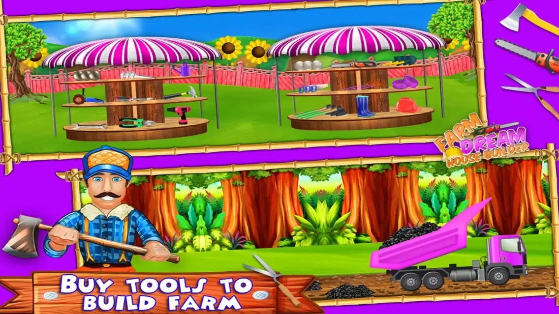 Screenshot di Farm Dream House Builder