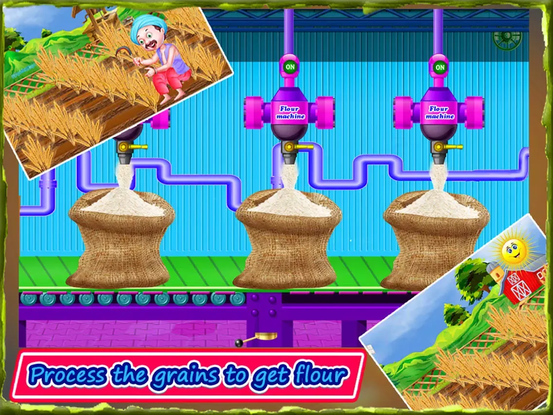 Flour Factory and Frenzy Farming Simulator iPad  স্ক্রিনশট