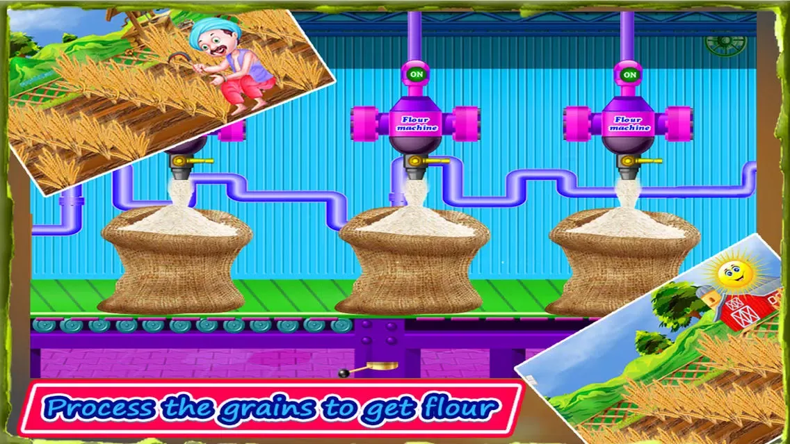 Flour Factory and Frenzy Farming Simulator স্ক্রিনশট
