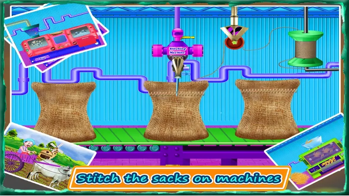 Flour Factory and Frenzy Farming Simulator স্ক্রিনশট