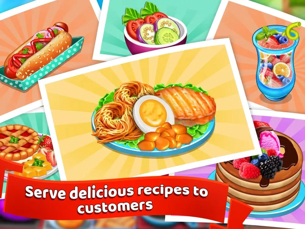 Food Craze Chef: Cooking Games iPad  Ekran Görüntüleri
