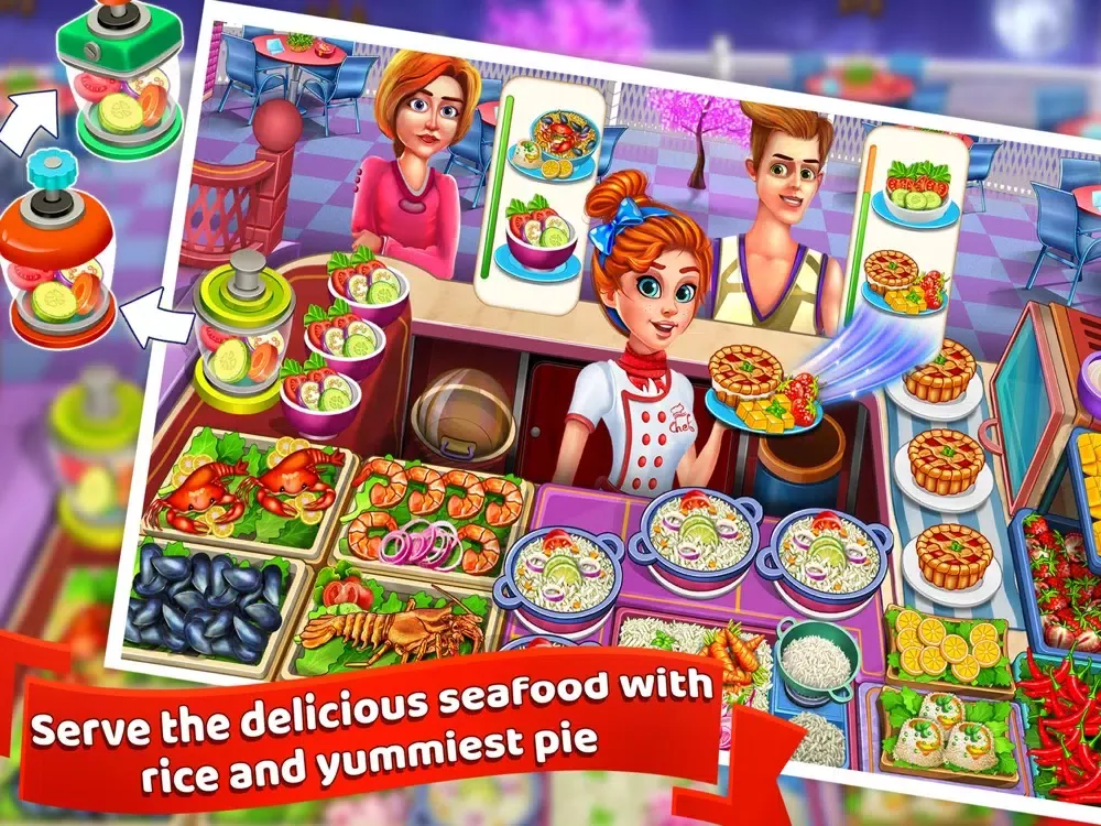Food Craze Chef: Cooking Games iPad  Ekran Görüntüleri