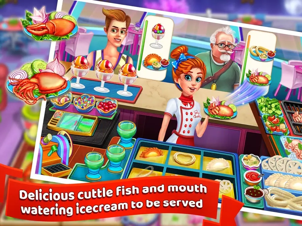 Food Craze Chef: Cooking Games iPad  Ekran Görüntüleri