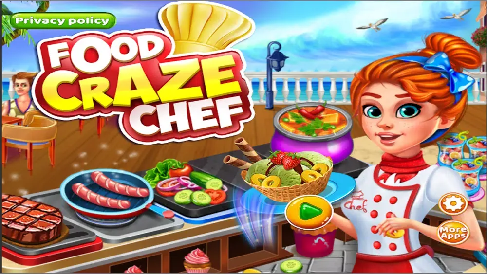Food Craze Chef: Cooking Games Ekran Görüntüleri