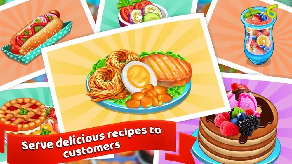Food Craze Chef: Cooking Games Ekran Görüntüleri