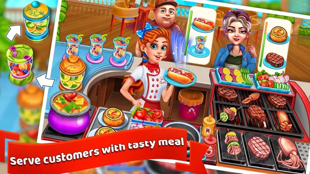 Food Craze Chef: Cooking Games Ekran Görüntüleri