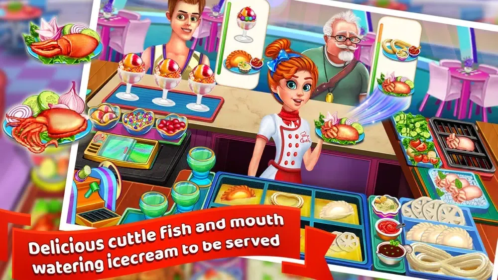 Food Craze Chef: Cooking Games Ekran Görüntüleri