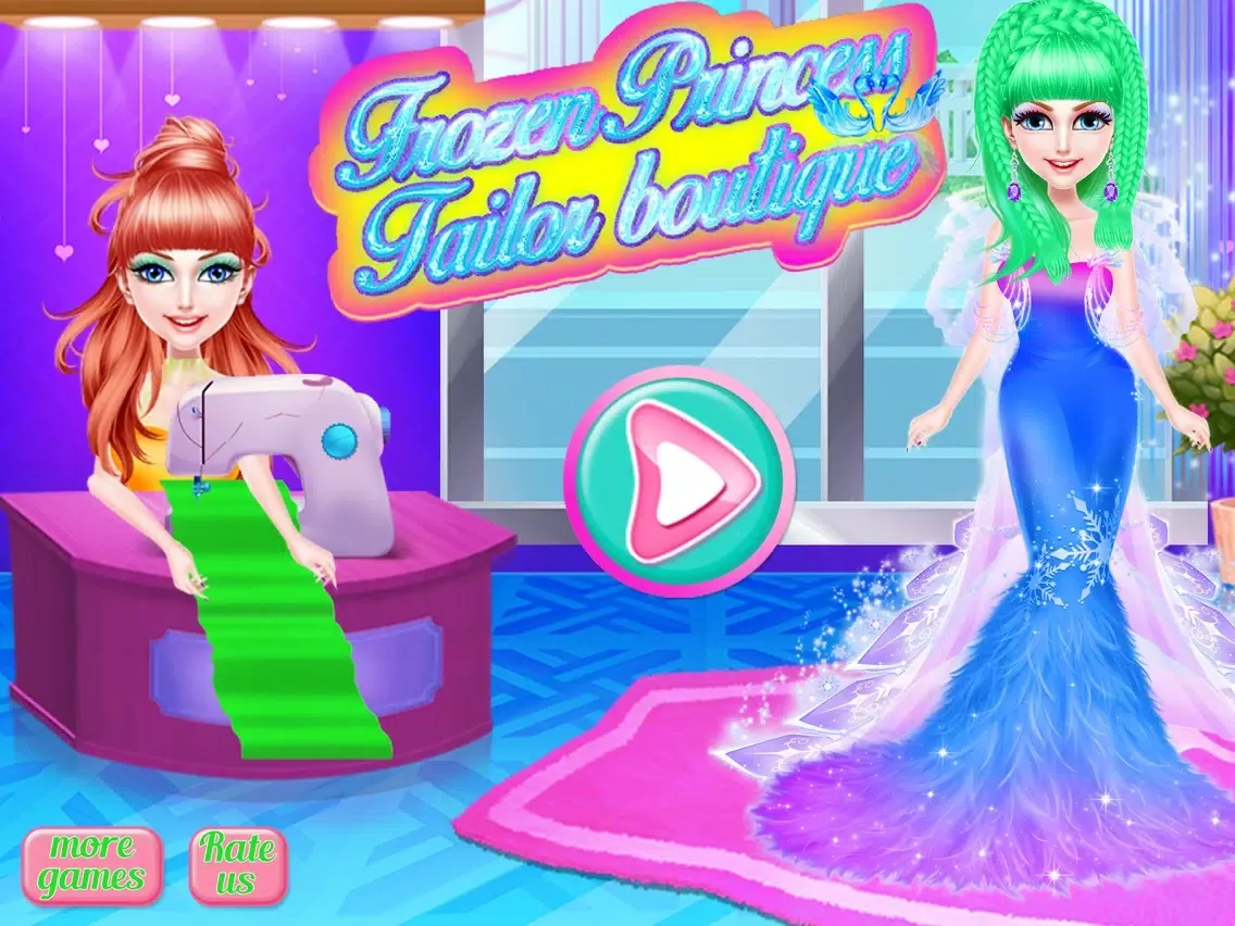 Capturas de pantalla de Frozen Princess Tailor Boutique iPad 