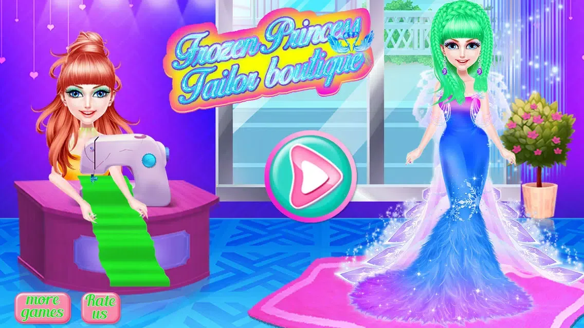 Capturas de pantalla de Frozen Princess Tailor Boutique