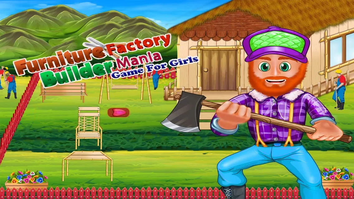 Captures d'écran de Furniture Factory Builder Mania - Game for Girls
