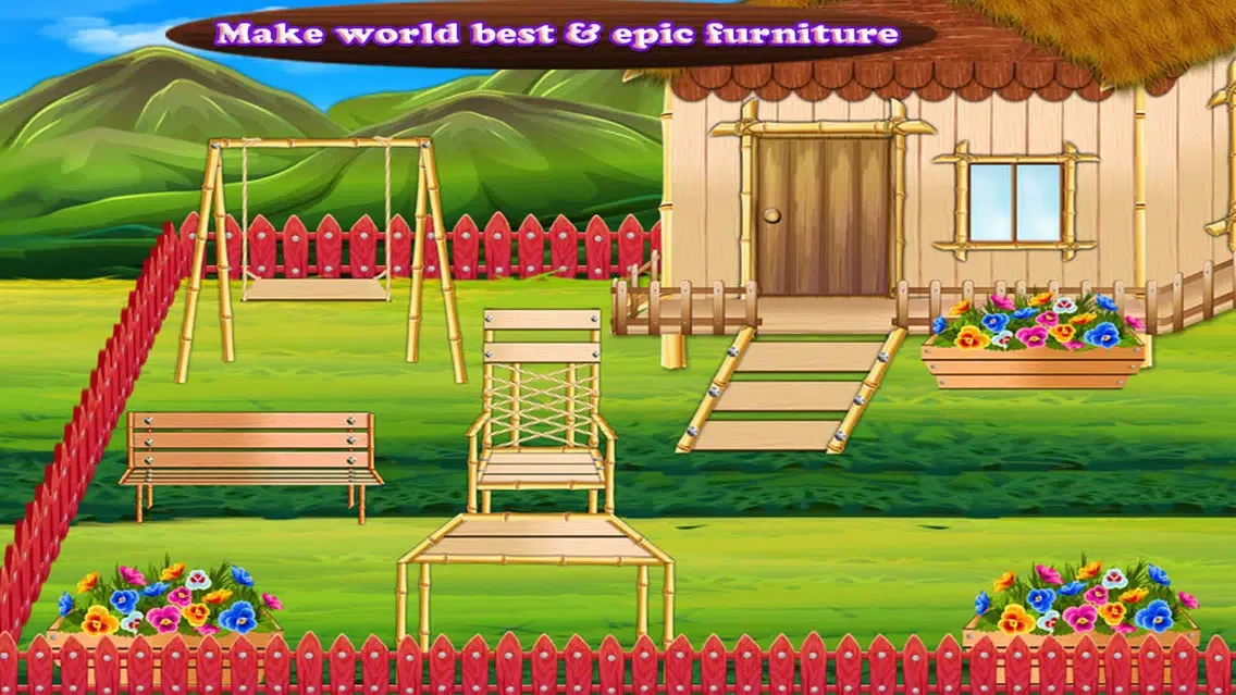 Captures d'écran de Furniture Factory Builder Mania - Game for Girls
