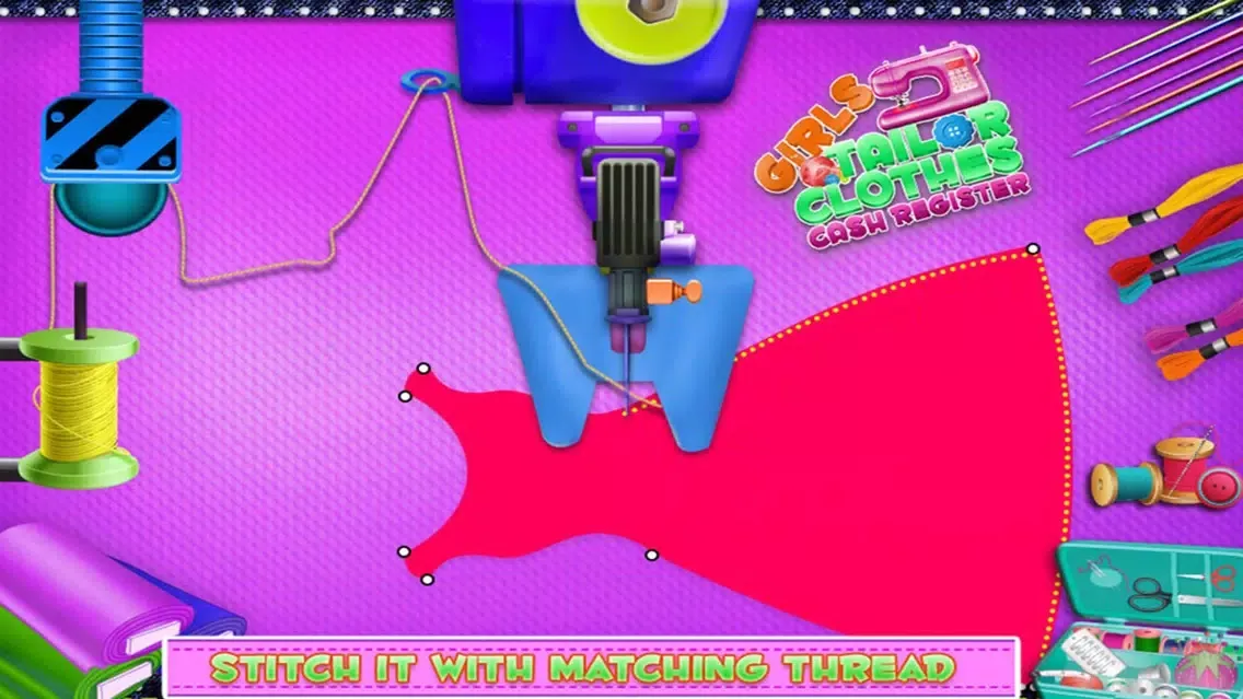 Girls Tailor Clothes Cash Register Screenshots