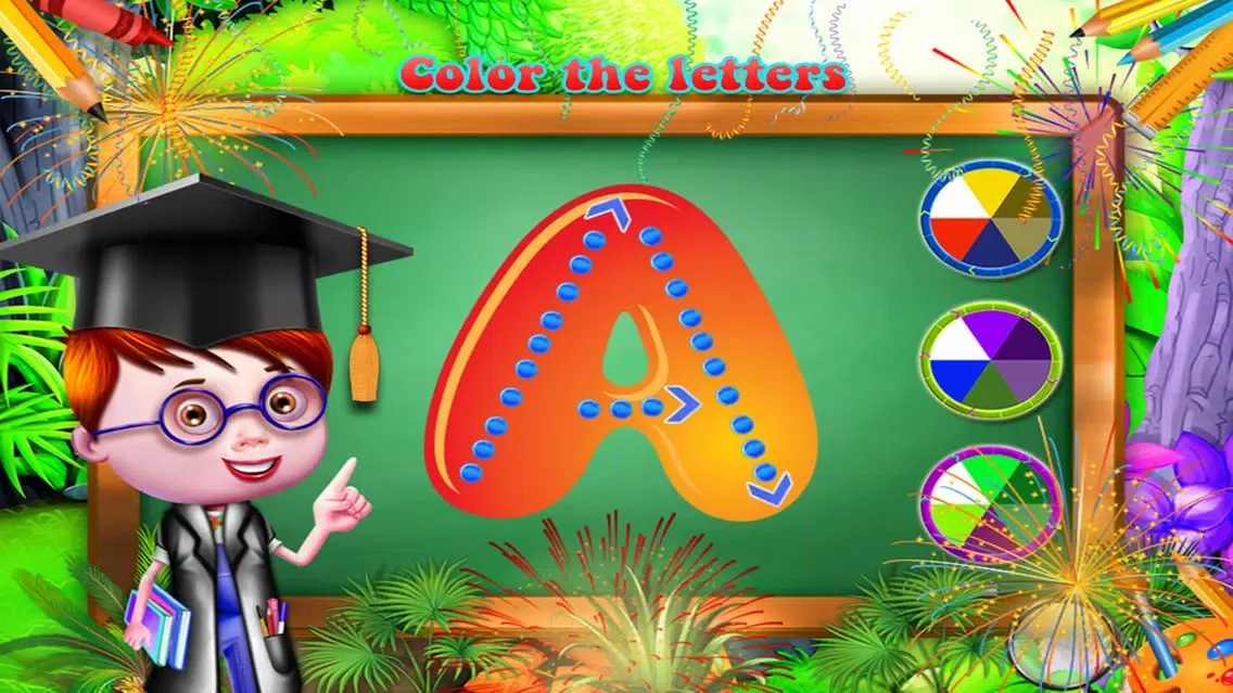 Kindergarten Learning – Classroom Games for Fun سکرین شاٹس