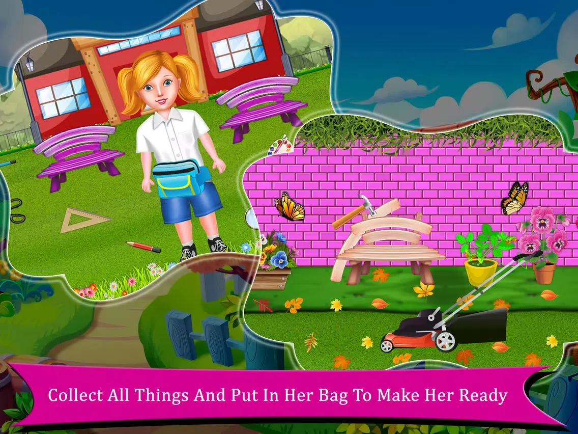 School Kids Fun Days Free Games for Girls iPad 應用截圖