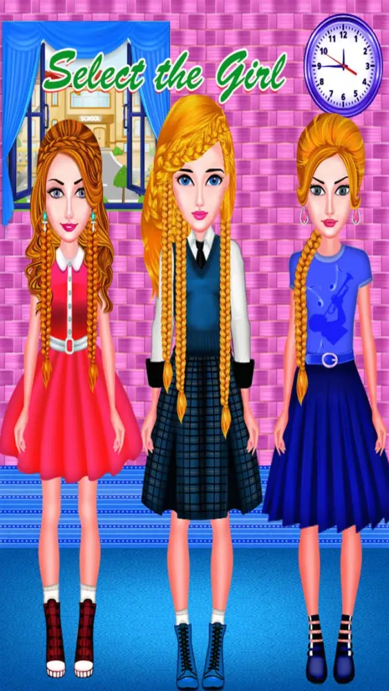 تصاویر School Girls Braided Hairstyles