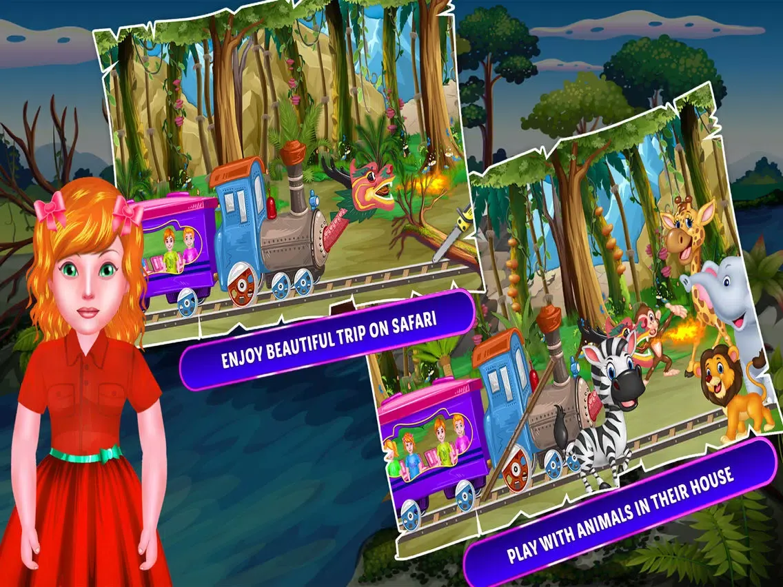 School Trip Jungle Adventure iPad 应用截图