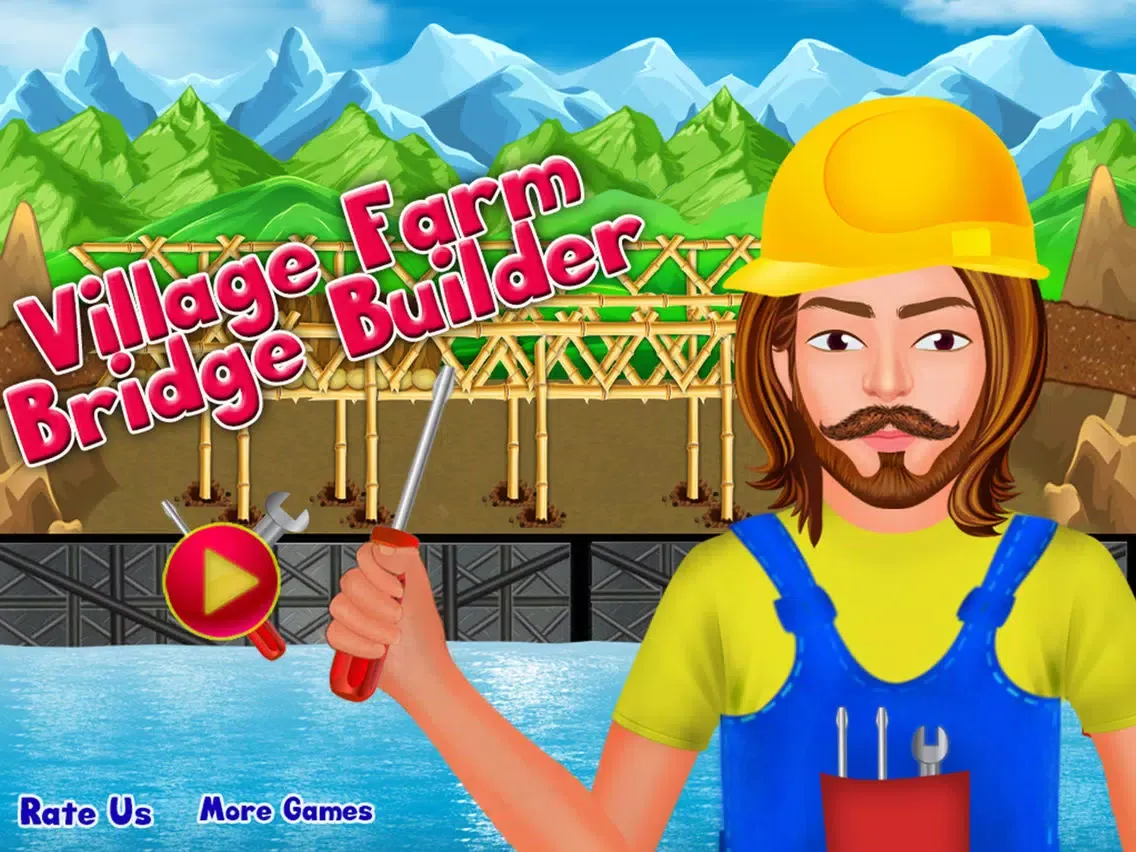 Village Farm Bridge Builder iPad  Screenshots