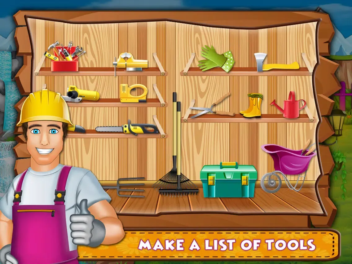 Village Farm House Builder iPad  스크린샷