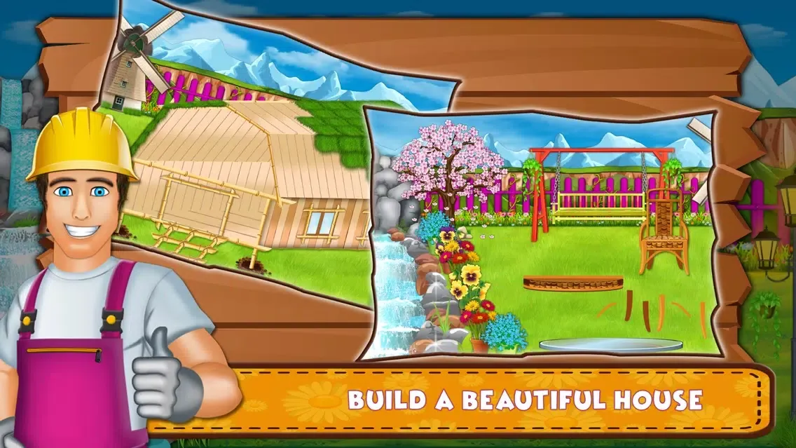 Village Farm House Builder 스크린샷