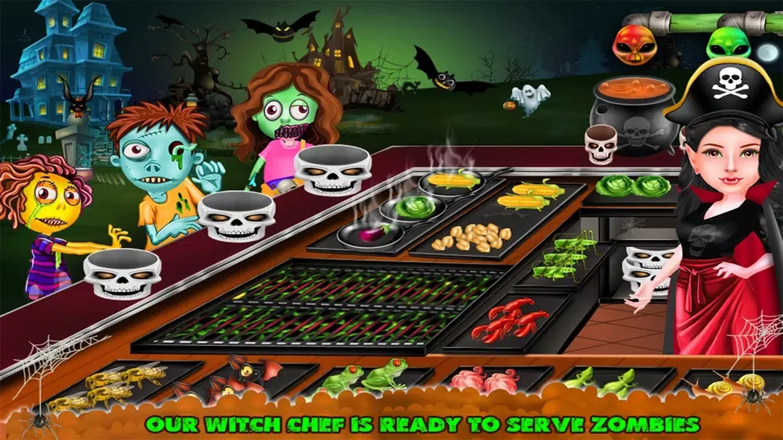 Capturas de pantalla de Zombie food kitchen fever