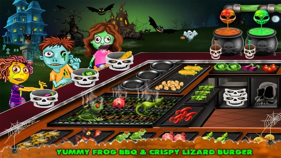 Capturas de pantalla de Zombie food kitchen fever