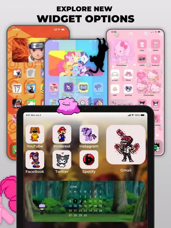 Ảnh chụp màn hình của Pixel Pets for Dynamic Island, iPad 